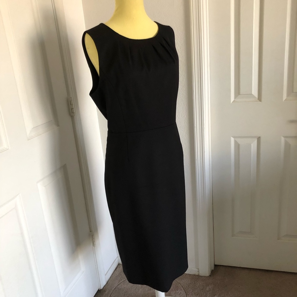 Banana Republic Black Stretch Dress 12
